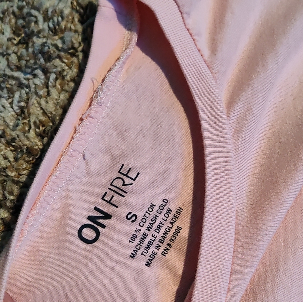 On fire long sleeve